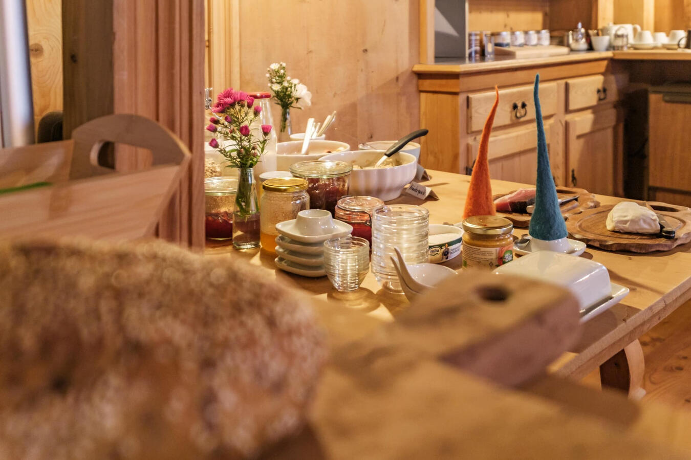 FlowFarm Mairhof, Gschneir 16, Schluderns, Frühstück