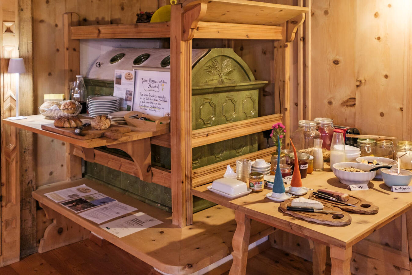 FlowFarm Mairhof, Gschneir 16, Schluderns, Frühstück