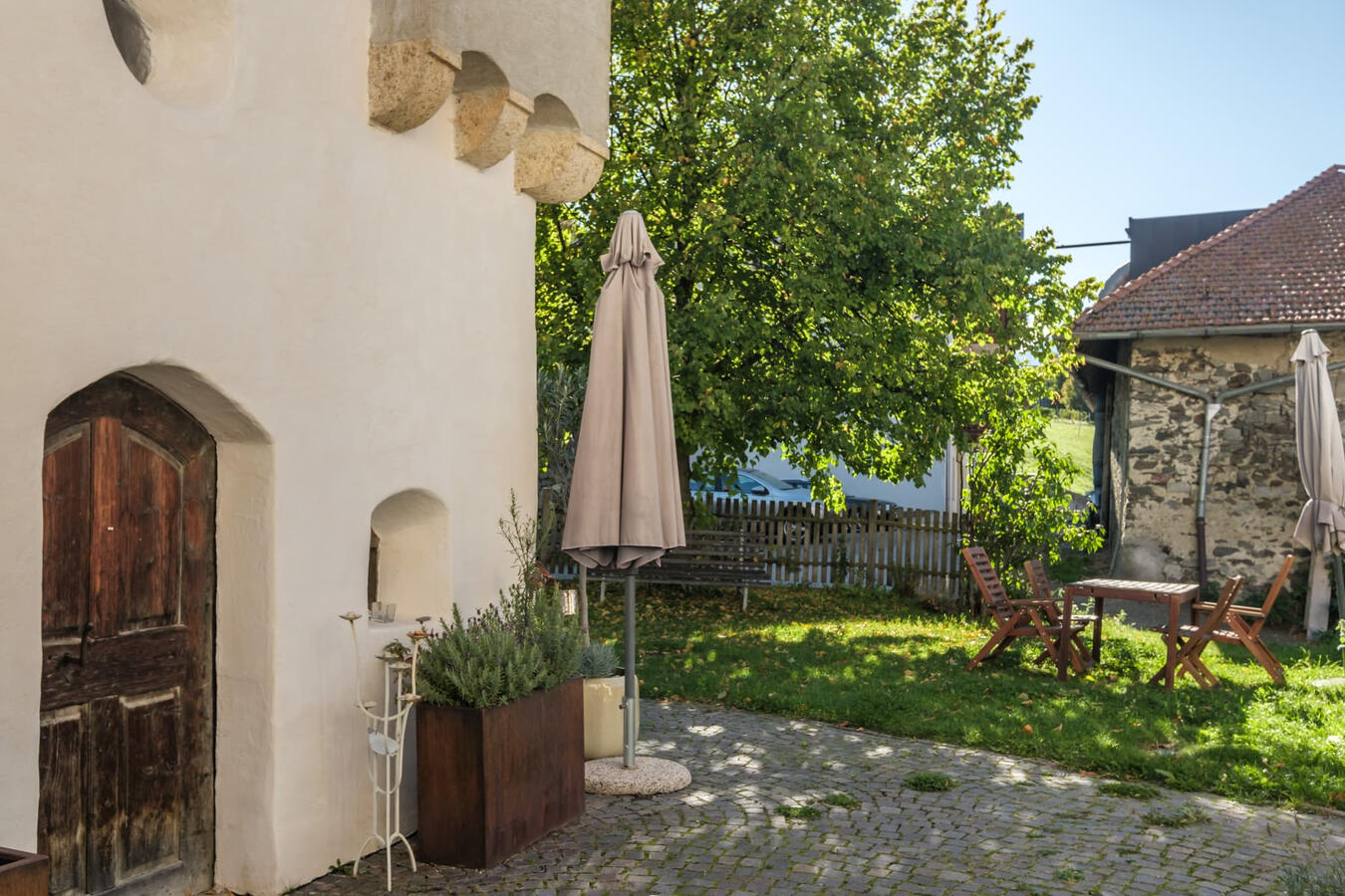 FlowFarm Mairhof, Gschneir 16, Schluderns, Kapellengarten